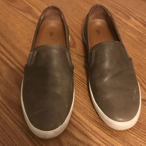 Leather Frye Slip-on
